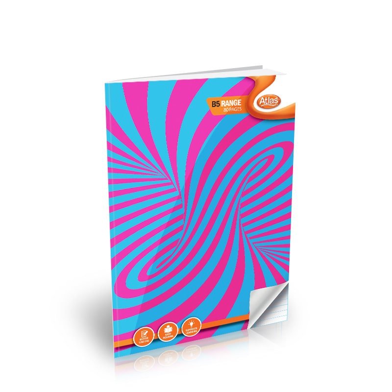 Atlas Innovate A5 160 Square Rule EX Books